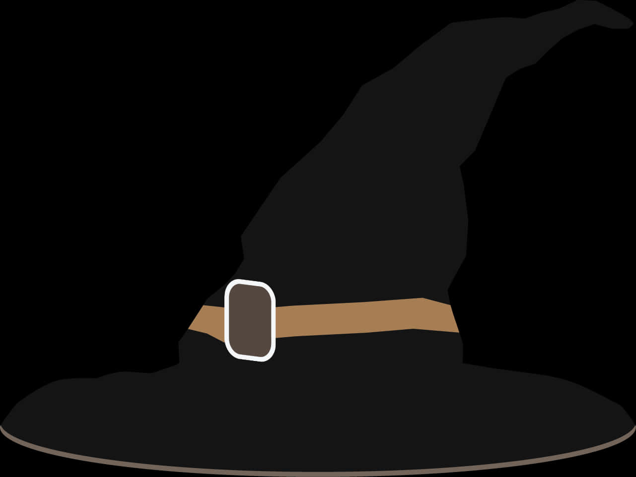 Classic Witch Hat Illustration