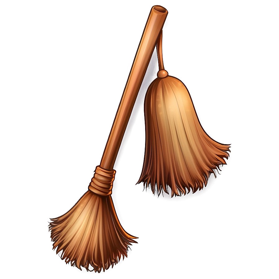 Classic Witches Broom Png 5