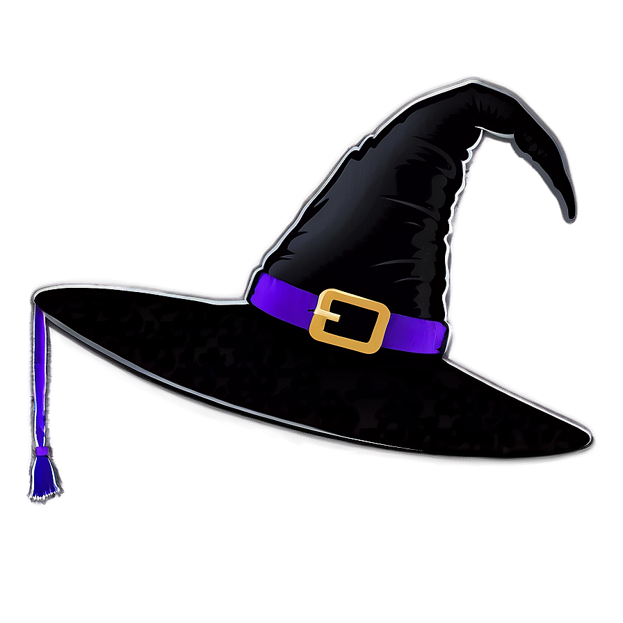 Classic Witches Hat Png Qkt