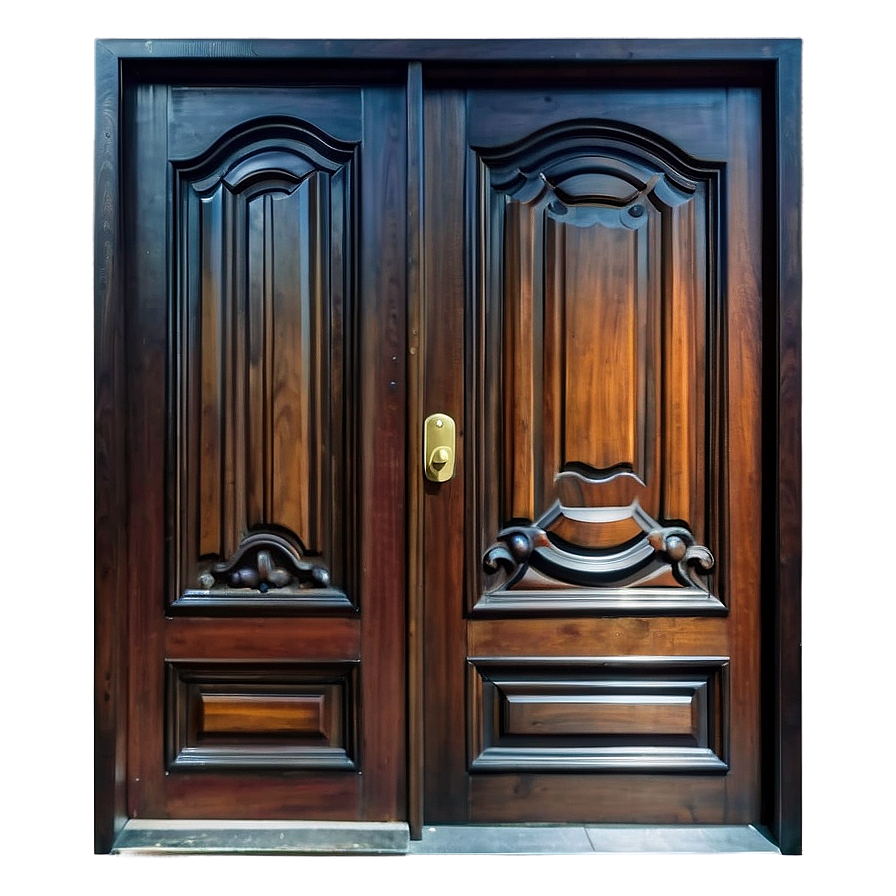 Classic Wooden Door Design Png 54