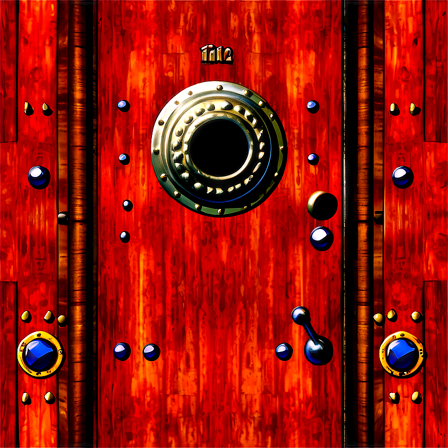 Classic Wooden Door Png Ibn