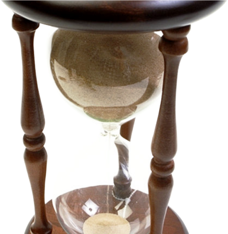 Classic Wooden Hourglass