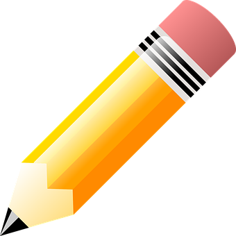 Classic Yellow Pencil Icon