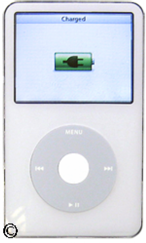 Classici Pod Charged Battery Display