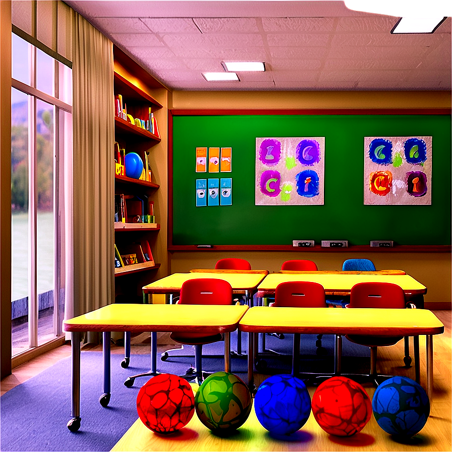 Classroom Design Png Qws