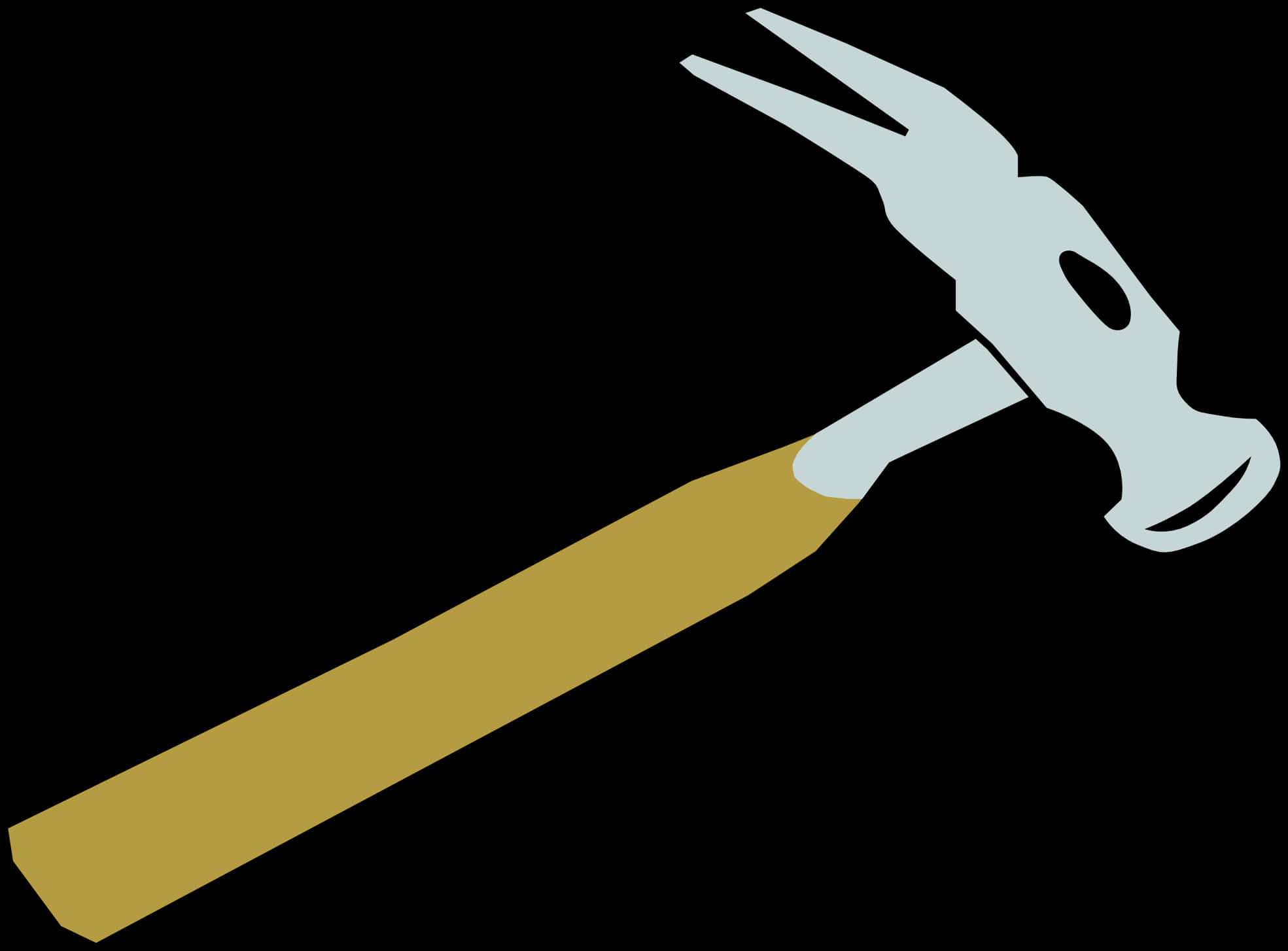 Claw Hammer Vector Illustration