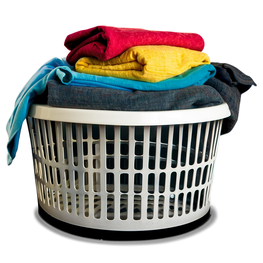 Clean Clothes Basket Png 06112024