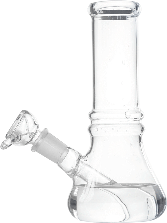 Clear Glass Bong