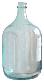 Clear Glass Bottle Transparent Background