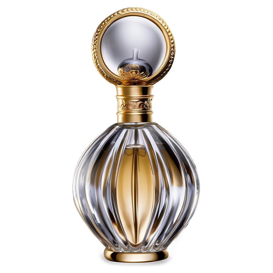 Clear Glass Perfume Bottle Png 06212024