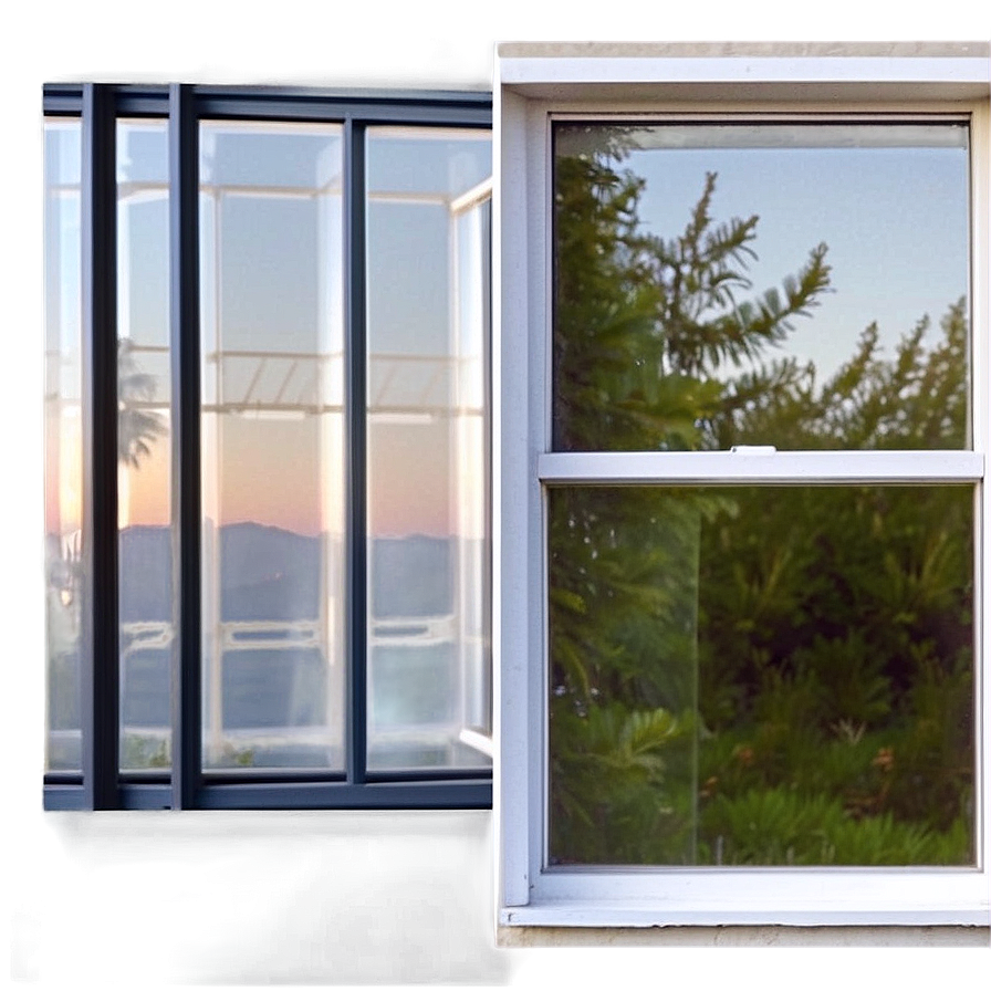 Clear Glass Window Png 05042024