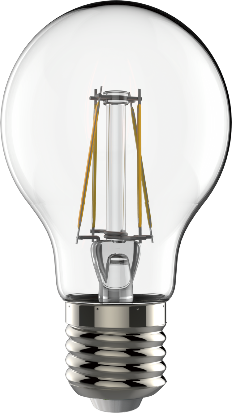 Clear L E D Filament Bulb