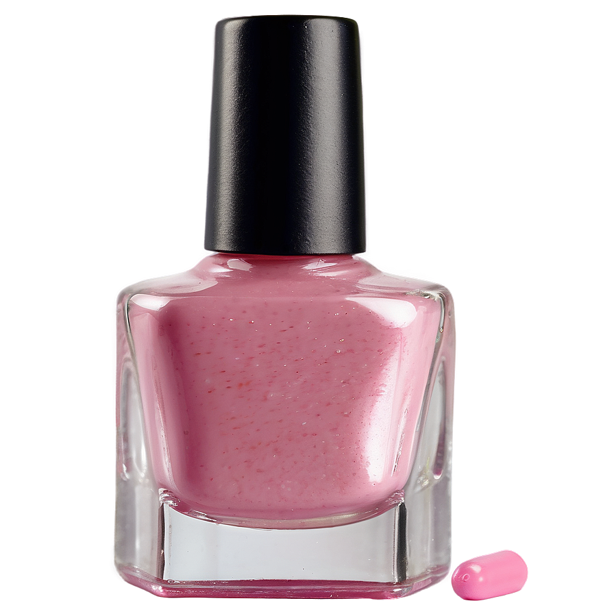 Clear Nail Polish Bottle Png 06292024