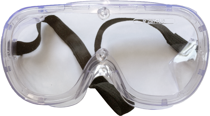 Clear Safety Goggles Product Image