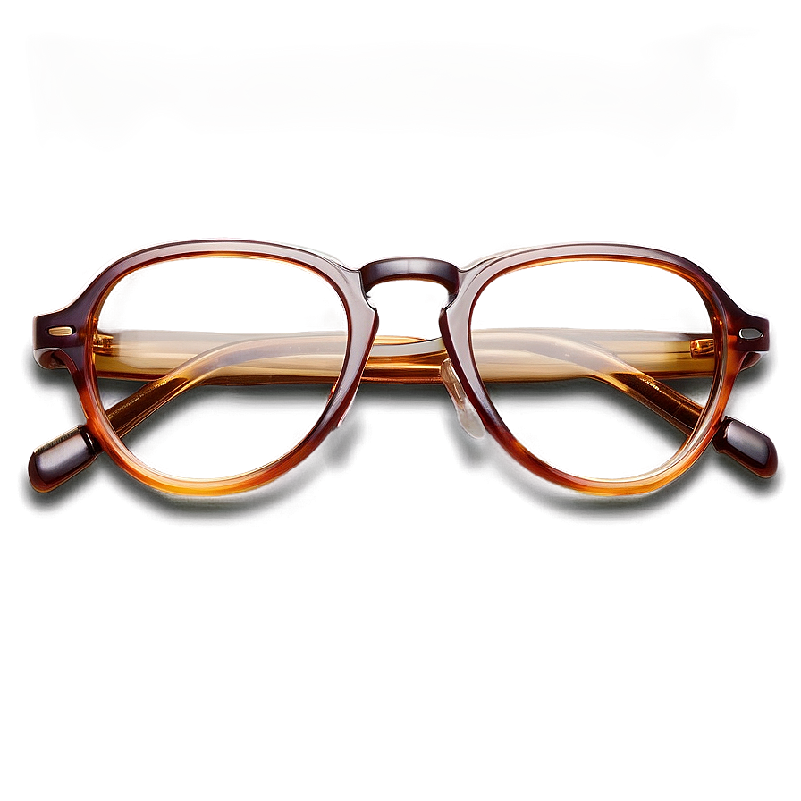 Clear Thin Frame Glasses Png Spa87