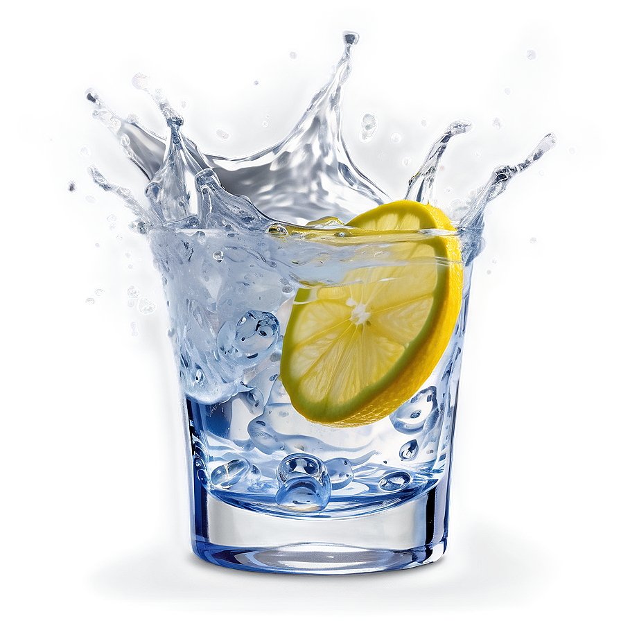 Clear Vodka Splash Png Cvf43