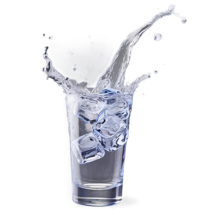 Clear Vodka Splash Png Klq