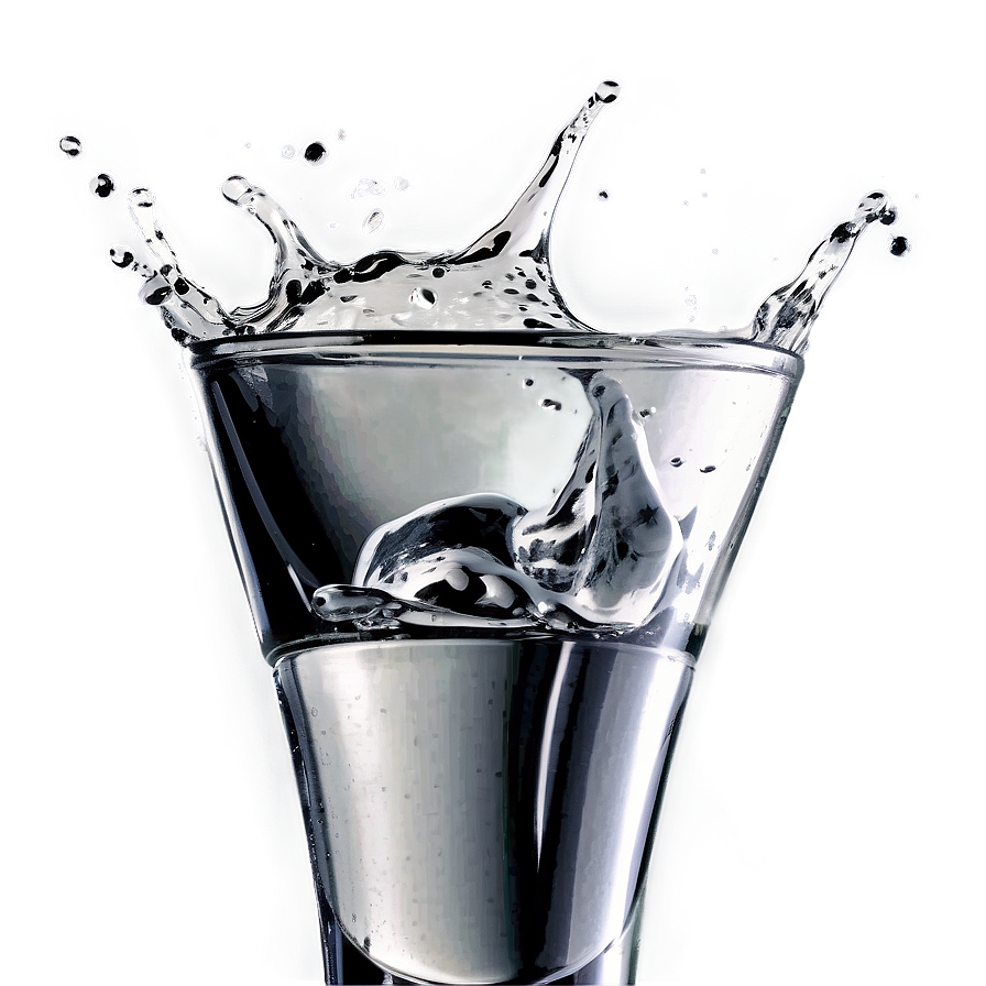 Clear Vodka Splash Png Mtk