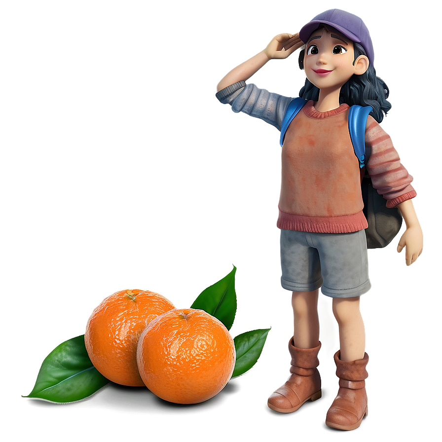 Clementine Harvest Scene Png 06252024