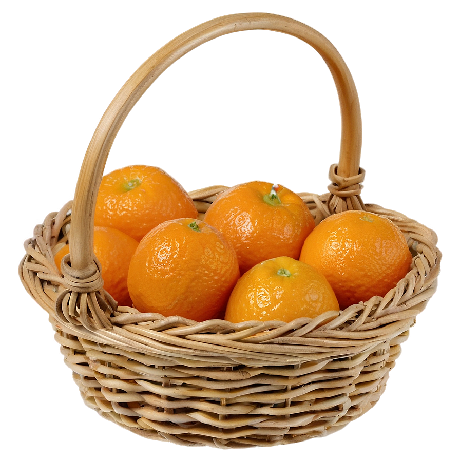 Clementine In Basket Png Umj27