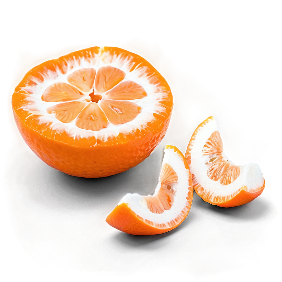 Clementine Segment Isolated Png Ugd