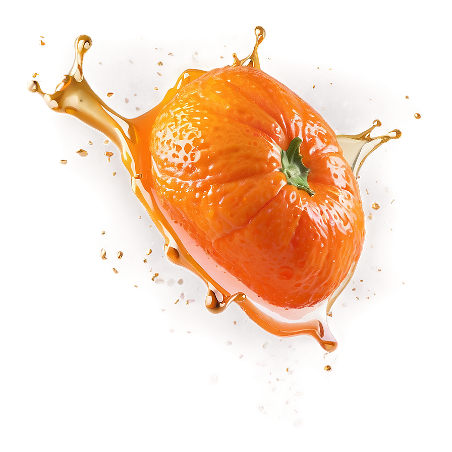 Clementine Splash Effect Png Mck