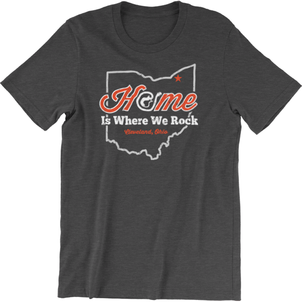 Cleveland Rock Home T Shirt Design