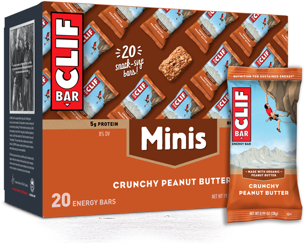 Clif Bar Minis Crunchy Peanut Butter Packaging