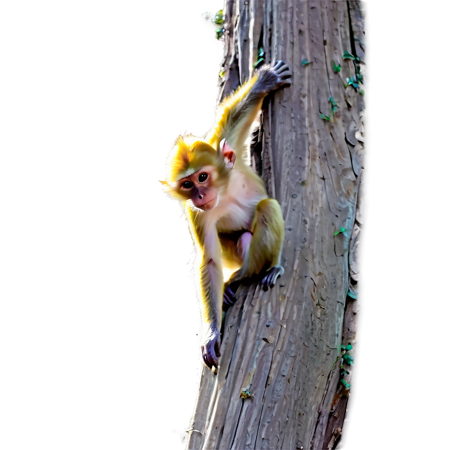 Climbing Monkey Png Glq88