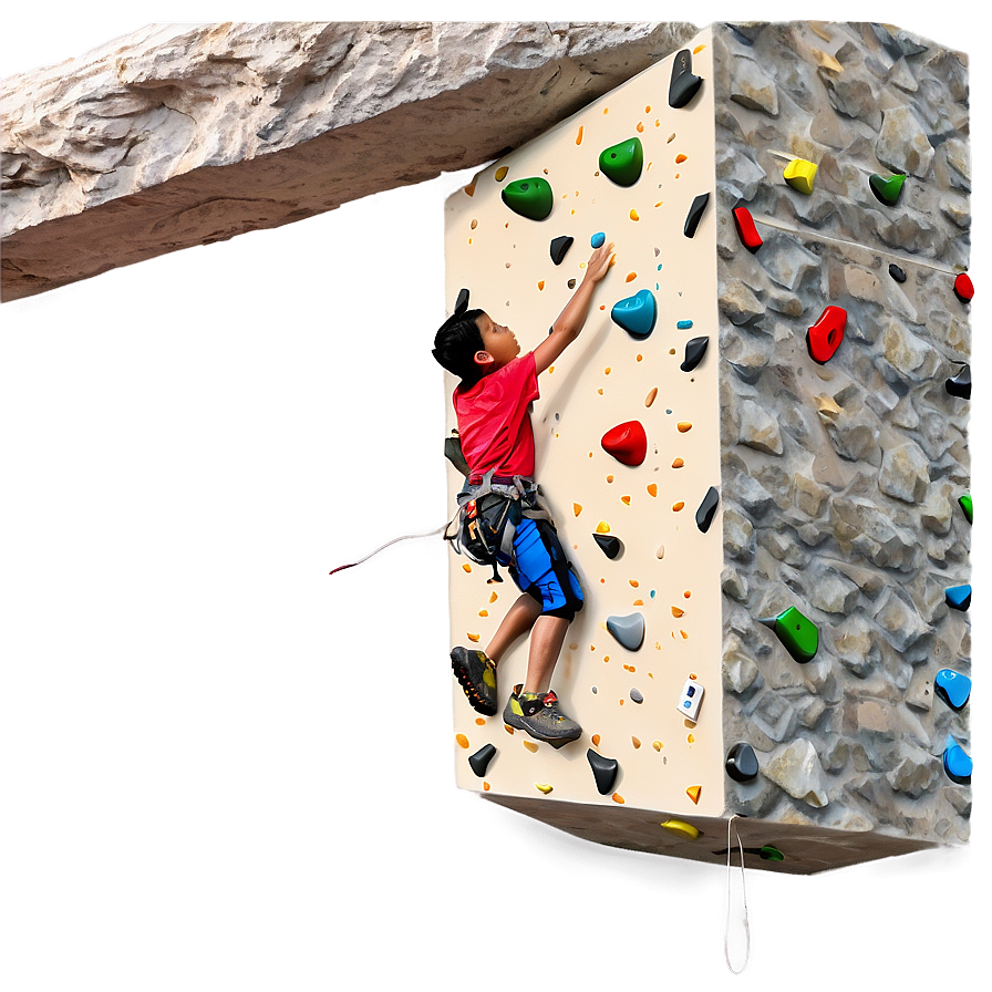 Climbing Rock Wall Png 06292024