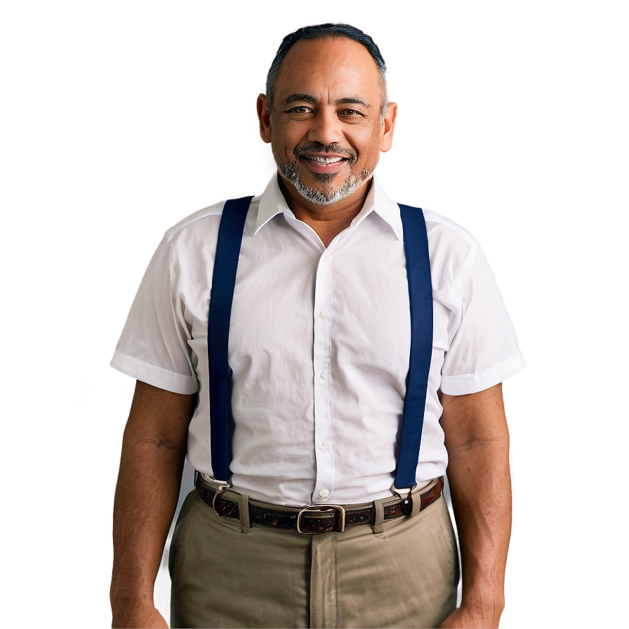 Clip-on Suspenders Png 7