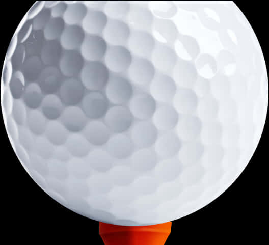 Close Up Golf Ballon Tee