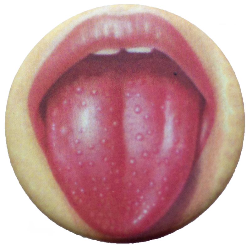 Close Up Human Tongue Texture