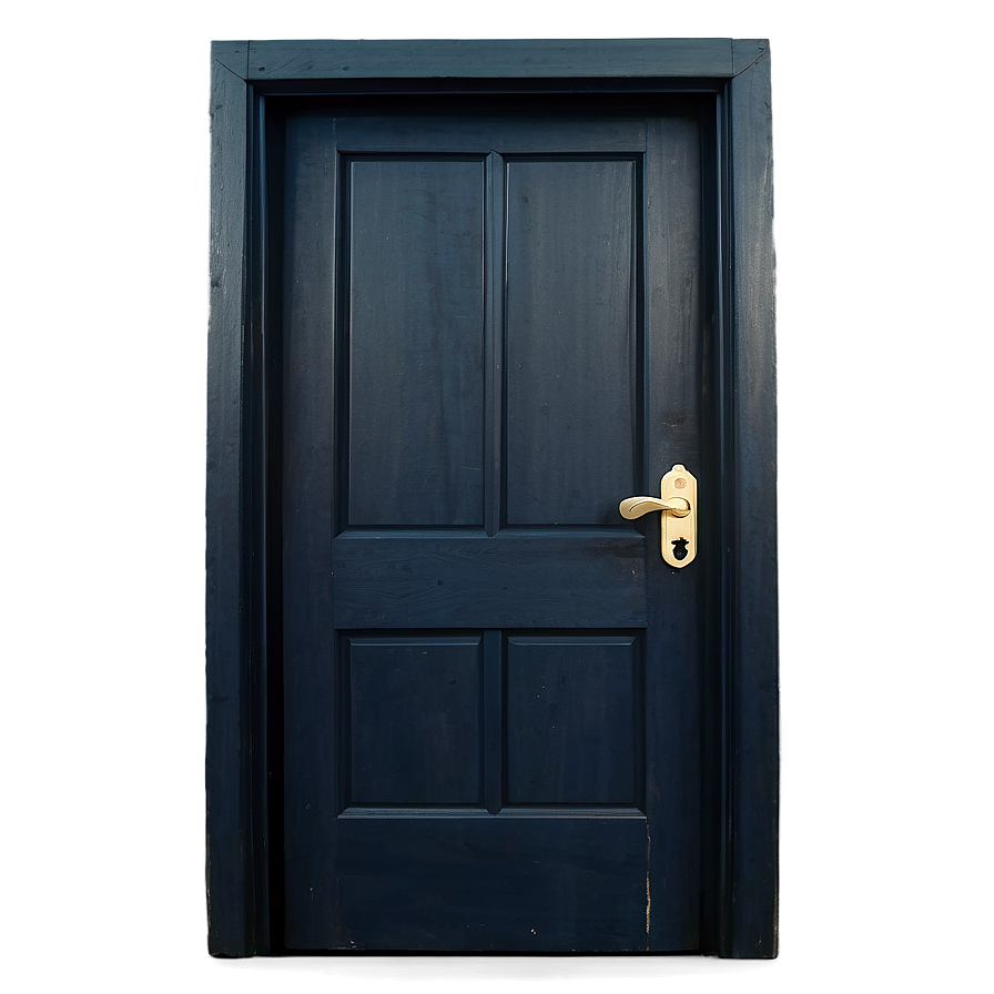 Closed Door In Dark Png Kmv