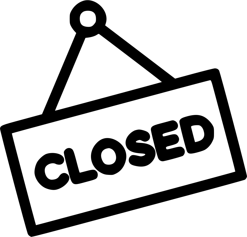 Closed Sign Illustration