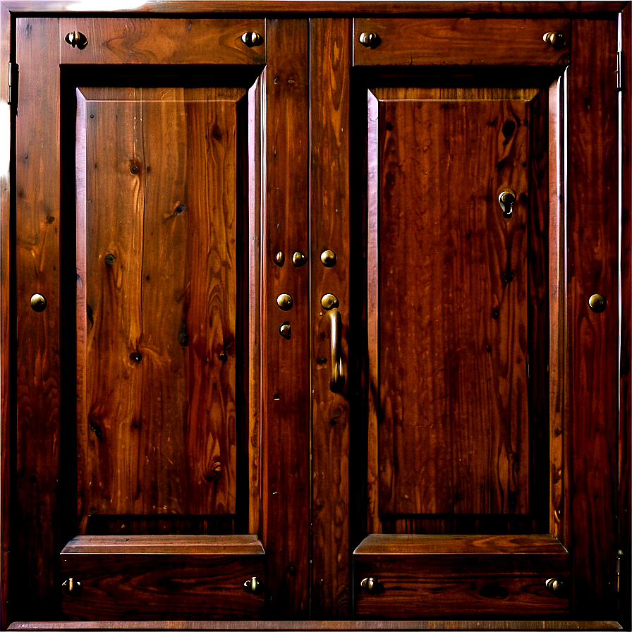 Closed Wooden Door Texture Png 06292024