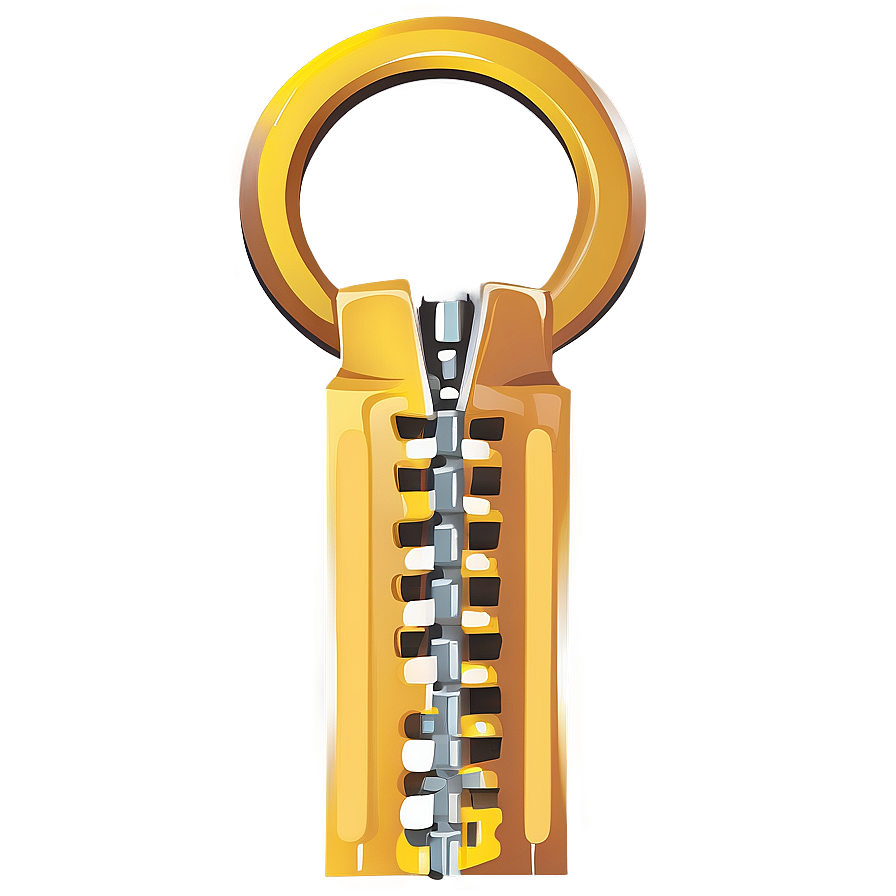 Closed Zipper Clipart Png 05252024