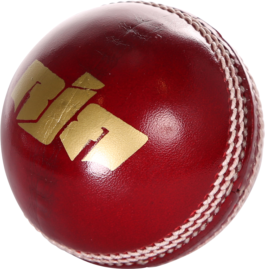 Closeup Red Cricket Ball