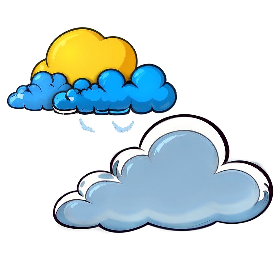 Cloud Cartoon Character Png Xxk