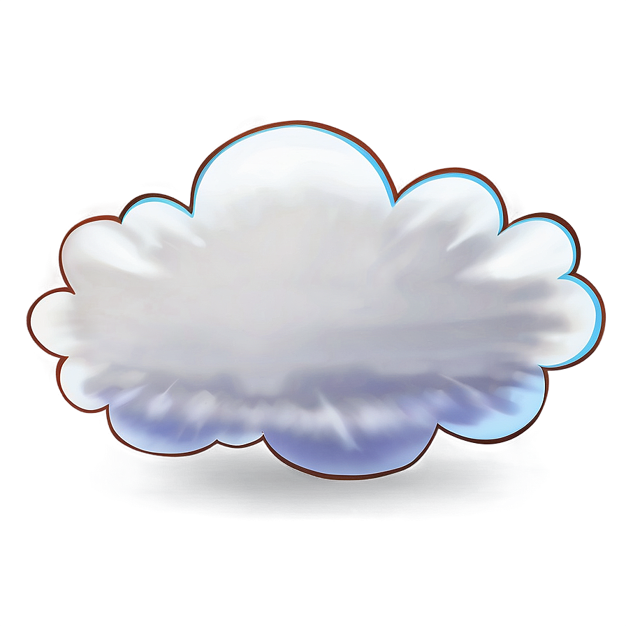 Cloud Cartoon For Kids Png Jte