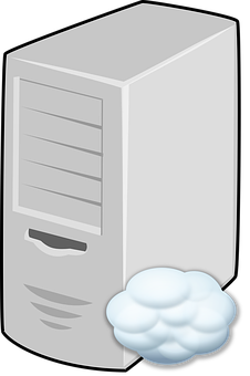 Cloud Computing Concept Illustration