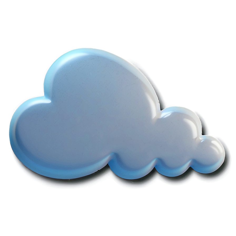 Cloud Emoji Png 6