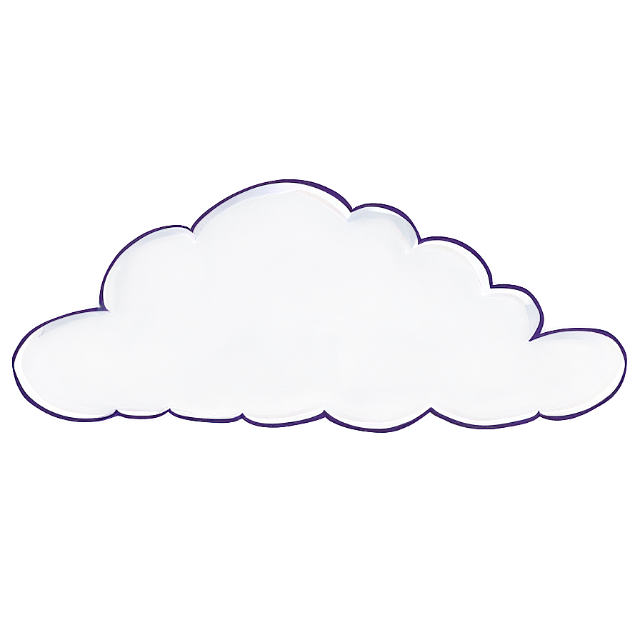 Cloud Outline Png Qwj48