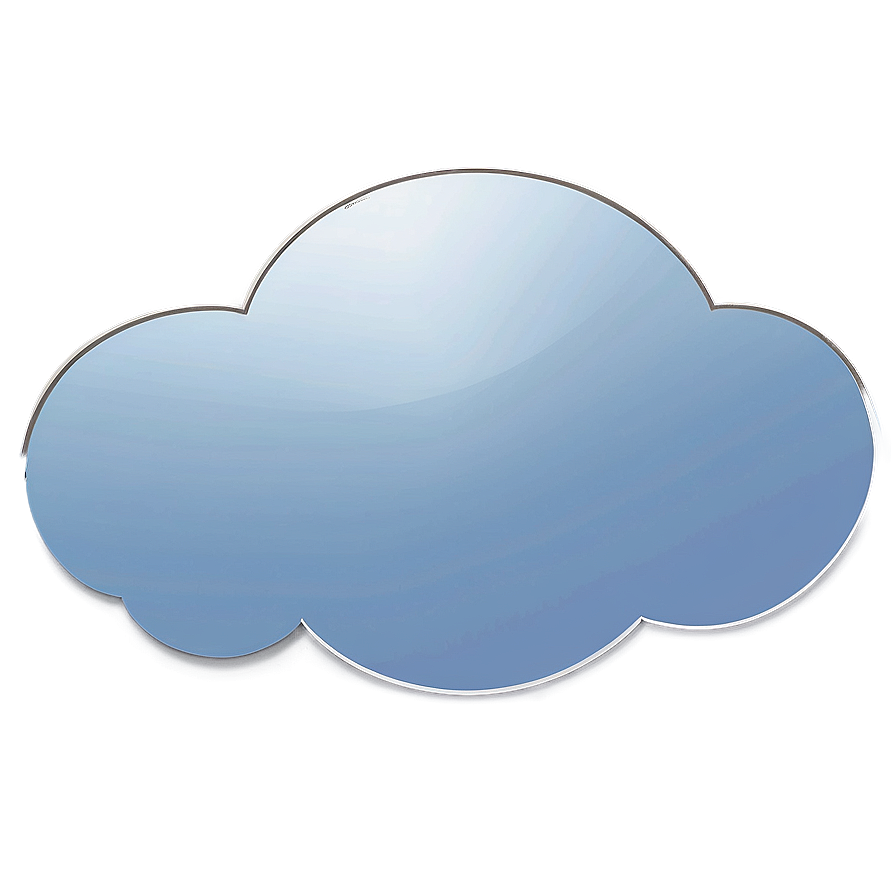 Cloud Shapes Clipart Png 05252024