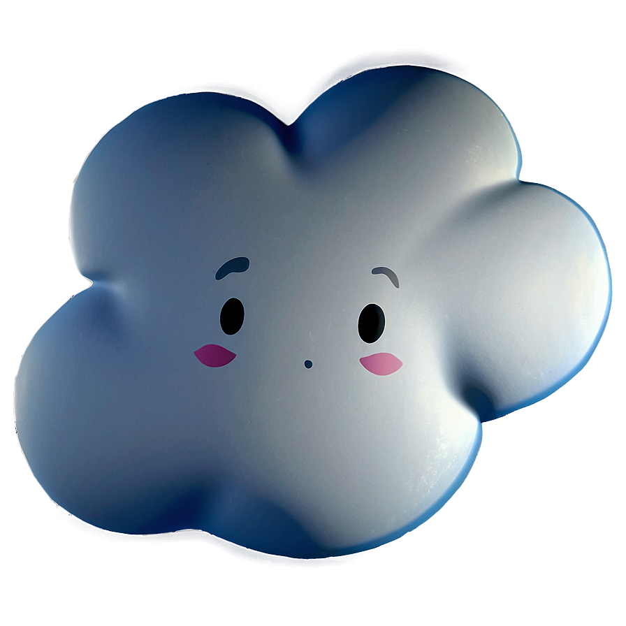 Cloud With Face Emoji Png Prb98