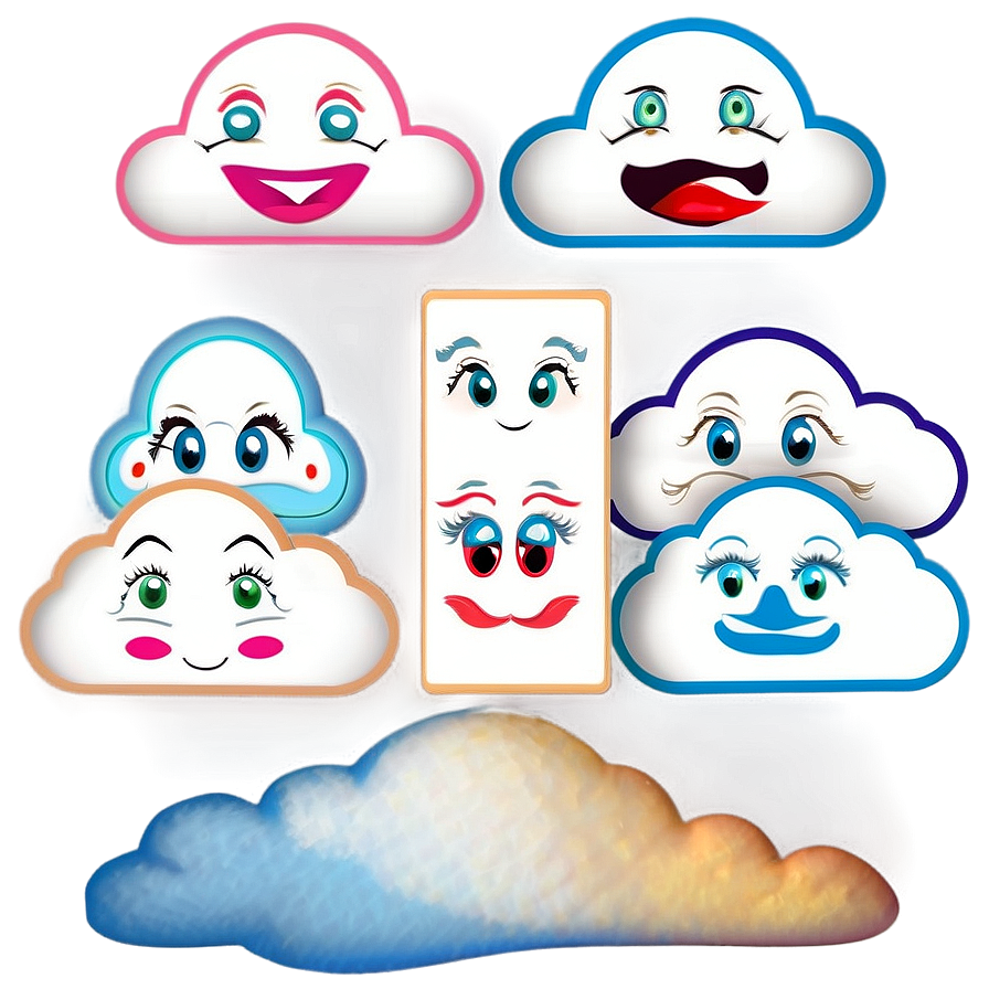 Cloud With Faces Png Dhm