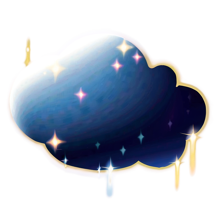 Cloud With Shine Clipart Png Iyr11