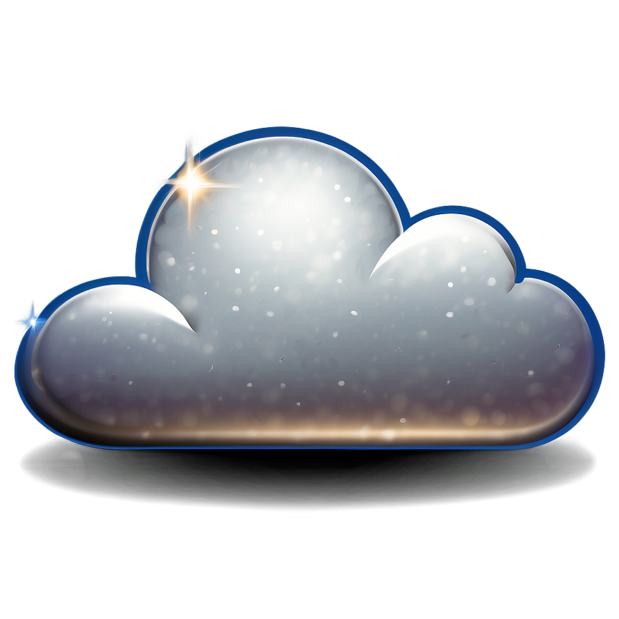 Cloud With Shine Clipart Png Wyd92