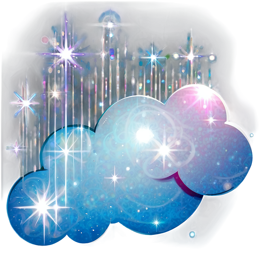 Cloud With Sparkles Png Fuw39