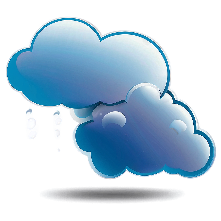 Cloud With Swirls Clipart Png 18